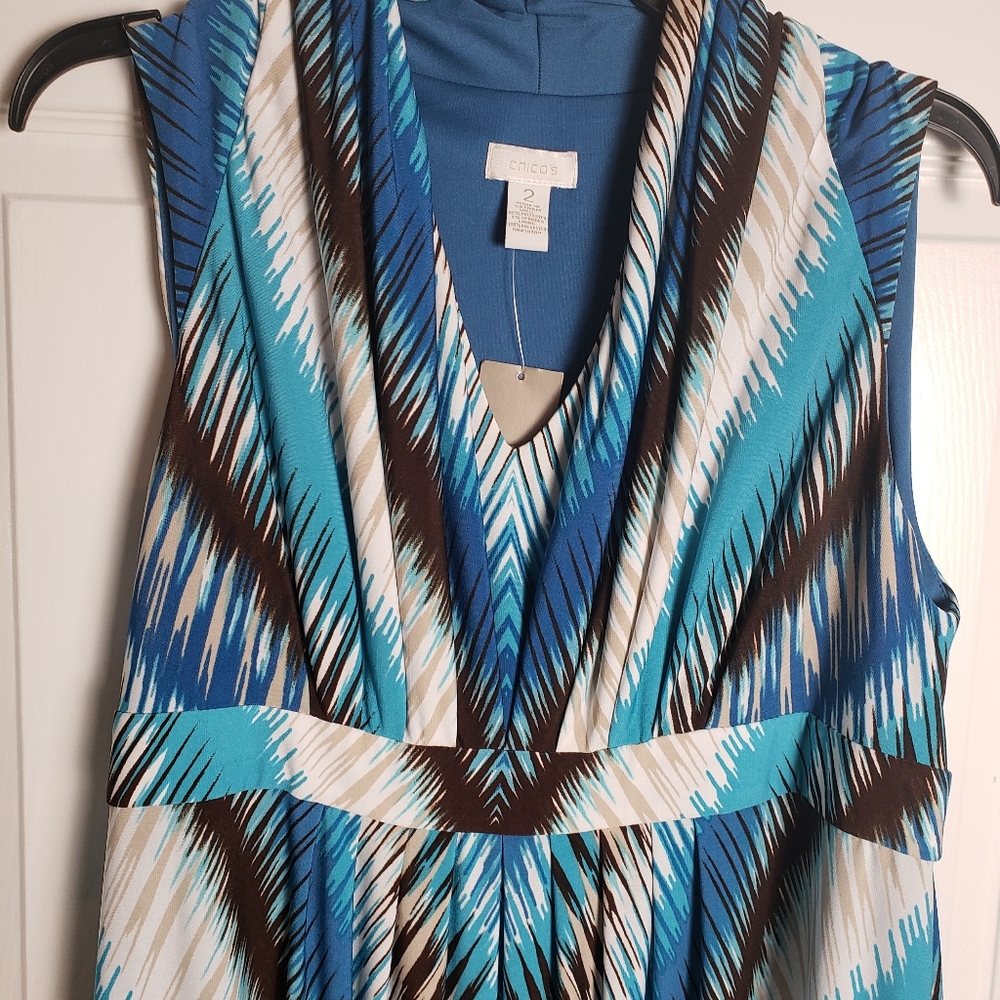 Chicos Sleeveless Maxi Dress - Picture 2 of 6